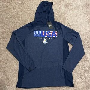 Under armor golf hoodie. Size L. New with tags. 2023 Ryder Cup